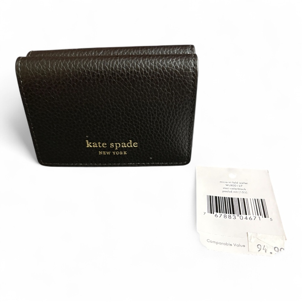 Kate Spade Micro Tri Fold Wallet NWT